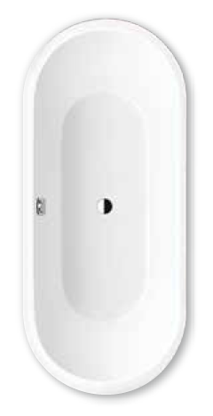 - KALDEWEI CLASSIC DUO OVAL wanna owalna stalowa emaliowana 170x70 cm biały 292600010001 - 292600010001 - Łazienki Szydłowski