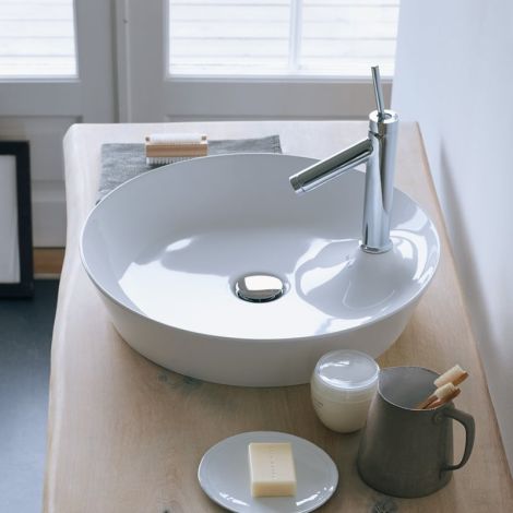 - DURAVIT Cape Cod umywalka średnica 48 cm biały połysk 2328480000 - 2328480000 - Łazienki Szydłowski