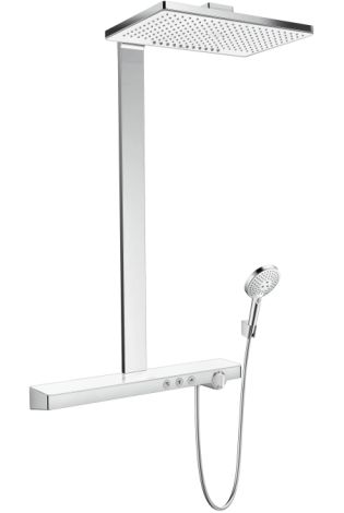  - HANSGROHE Rainmaker Select Komplet prysznicowy Rainmaker Select 460 2jet biały/chrom 27109400 - 27109400 - Łazienki Szydłowski