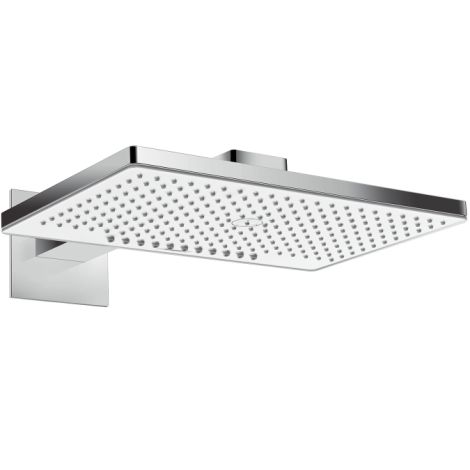  - HANSGROHE Rainmaker Select deszczownica 46 x 30 cm 2 jet biały / chrom 24005400 - 24005400 - Łazienki Szydłowski