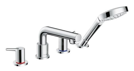  - HANSGROHE Talis S 4 otworowa bateria wannowa chrom 72419000 - 72419000 - Łazienki Szydłowski