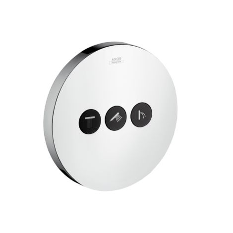 HANSGROHE Axor ShowerSelect Round Zawór odcinający do 3 odbiorników chrom 36727000 36727000 od 