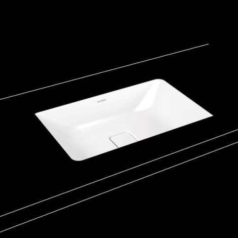 - KALDEWEI CONO 3087 umywalka podblatowa bez przelewu 56,8 x 38,2 cm biały 902306003001 - 902306003001 - Łazienki Szydłowski
