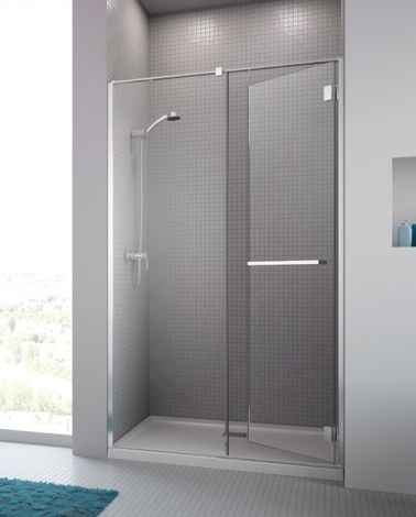 Radaway Carena DWJ drzwi wnękowe 100 X 195cm profil chrom szkło przejrzyste EasyClean 1343220101NL 134322-01-01NL od 
