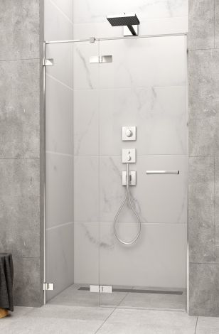  - RADAWAY Arta DWJ II ścianka stała lewa 542-552 mm 3860160301L - 386016-03-01L - Łazienki Szydłowski