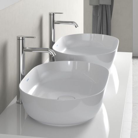 - DURAVIT LUV Umywalka stawiana 60 x 40 cm biały połysk 0379600000 - 0379600000 - Łazienki Szydłowski