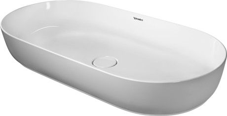 - DURAVIT LUV Umywalka stawiana 80x40 cm biały połysk 0379800000 - 0379800000 - Łazienki Szydłowski