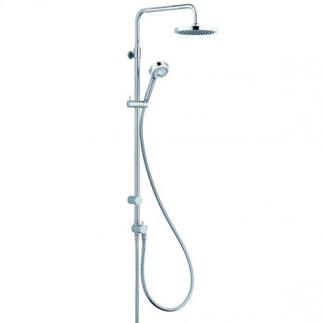 - KLUDI LOGO Dual Shower System zestaw prysznicowy chrom 680910500 - 6809105-00 - Łazienki Szydłowski