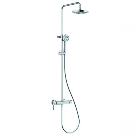 - KLUDI LOGO Dual Shower System zestaw prysznicowy chrom 680850500 - 6808505-00 - Łazienki Szydłowski