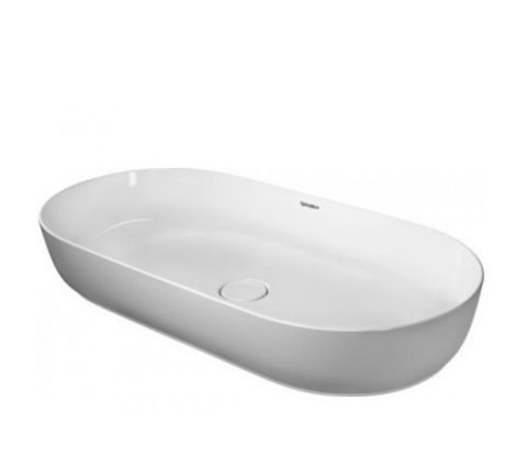 - DURAVIT LUV Umywalka stawiana 80x40 cm biały połysk z powłoką wondergliss 03798000001 - 03798000001 - Łazienki Szydłowski