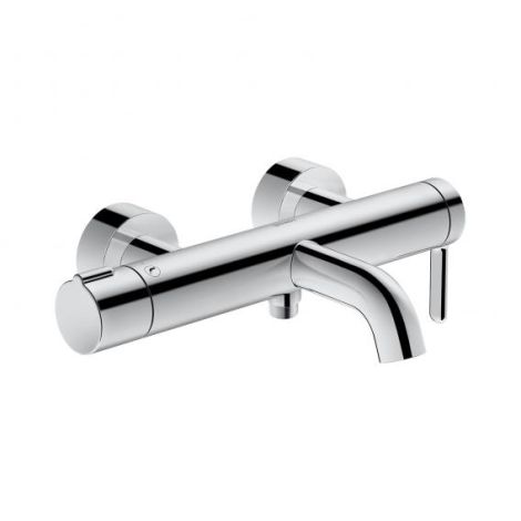 - DURAVIT C.1 bateria wannowa natynkowa, chrom C15230000010 - C15230000010 - Łazienki Szydłowski