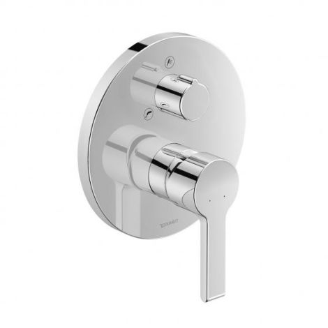 DURAVIT B.2 Jednouchwytowa bateria wannowa podtynkowa chrom B25210018010 B25210018010 od 