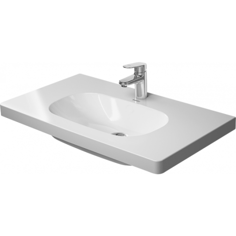  - DURAVIT D-Code Umywalka meblowa Med 85x48cm, biały połysk 03528500002 - 03528500002 - Łazienki Szydłowski