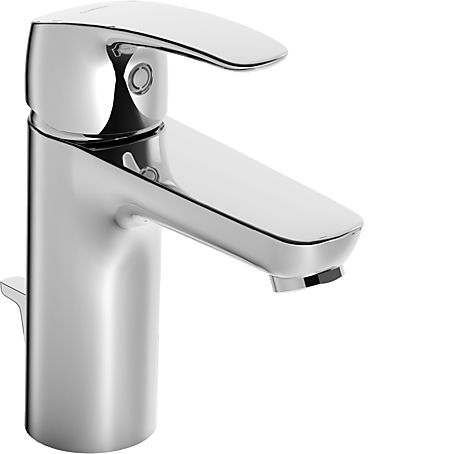  - HANSAPINTO XL Bateria umywalkowa z zestawem odpływowym chrom 45012283 - 45012283 - Łazienki Szydłowski