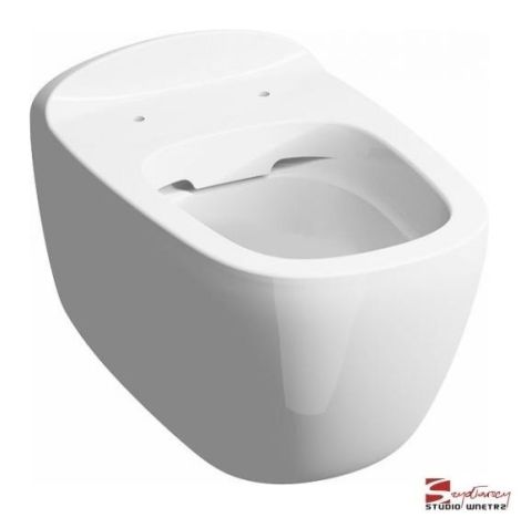 GEBERIT Citterio Miska ustępowa lejowa, wisząca Rimfree biała z powloką keratec 500510011 500.510.01.1 od 