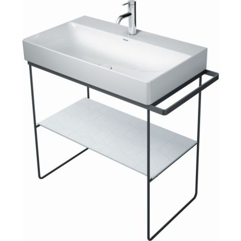 DURAVIT DuraSquare Stelaż metalowy stojący 86,5x45,1 cm czarny mat 0031114600 0031114600 od 