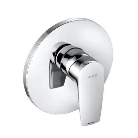  - KLUDI PURE&SOLID podtynkowa bateria prysznicowa chrom 346550575 - 346550575 - Łazienki Szydłowski