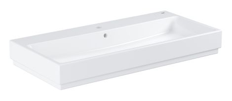  - GROHE-Cube Ceramic Umywalka wisząca 101x49 cm biały połysk 3938600H - 3938600H - Łazienki Szydłowski