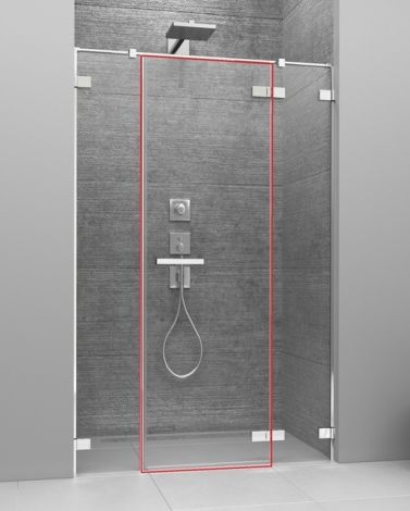 - RADAWAY Arta DWJS skrzydło drzwi G 720 przejrzyste prawe do drzwi wnękowych 140 3864560301R - 386456-03-01R - Łazienki Szydłowski