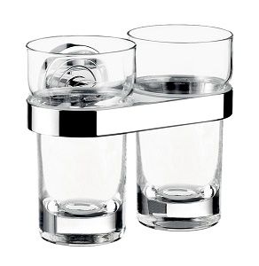  - EMCO Polo Szklanki z uchwytem, wiszące chrom 072500100 - 072500100 - Łazienki Szydłowski