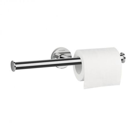 - HANSGROHE Logis Universal uchwyt na papier przeznaczony na dwie rolki papieru chrom 41717000 - 41717000 - Łazienki Szydłowski