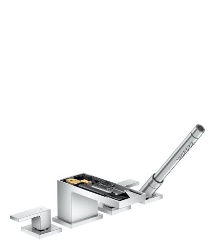  - Axor MyEdition Bateria wannowa 4 otworowa chrom / bez płytki ozdobnej 47432000 - 47432000 - Łazienki Szydłowski