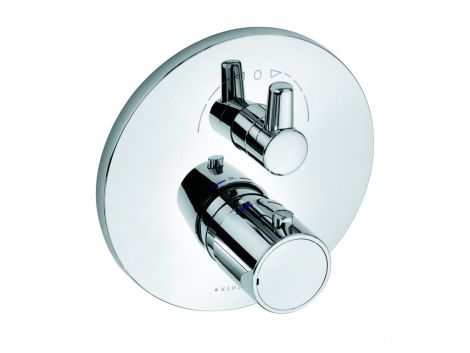 - KLUDI Zenta Bateria wannowo natryskowa z termostatem chrom 388300545 - 388300545 - Łazienki Szydłowski