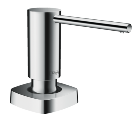  - HANSGROHE A71 dozownik mydła w płynie chrom 40468000 - 40468000 - Łazienki Szydłowski