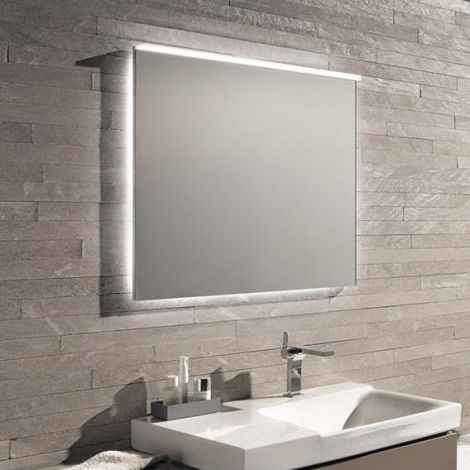 - GEBERIT Xeno2 Podświetlane lustro 60 x 71 cm z pośrednim oświetleniem i ogrzewaniem 500521001 - 500.521.00.1 - Łazienki Szydłowski