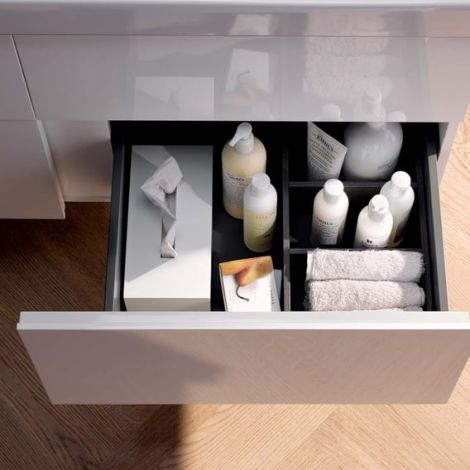  - GEBERIT Xeno2 Wkład do szuflady 20,8x9,8x37,3 cm,  szary 500527001 - 500.527.00.1 - Łazienki Szydłowski