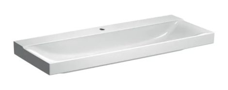 - GEBERIT Xeno2 Umywalka 120 x 48 cm biały z powłoką keratect 500551011 - 500.551.01.1 - Łazienki Szydłowski