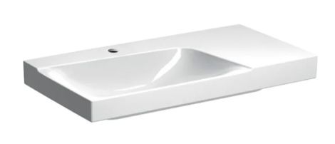 GEBERIT Xeno2 Umywalka 90x48 cm, prawa, biały z powłoką keratect 500533011 500.533.01.1 od 
