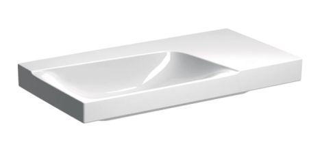 GEBERIT Xeno2 Umywalka 90 cm, prawa, bez otworu, biały z powłoką keratect 500534011 500.534.01.1 od 