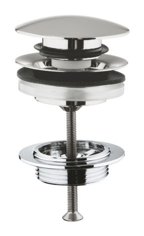 - GROHE-Zawór umywalkowy odpływowy zamykany kolor stal nierdzewna 65807DC0 - 65807DC0 - Łazienki Szydłowski