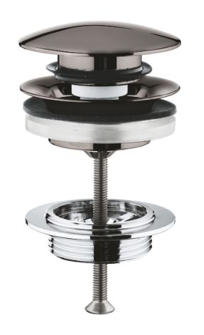 - GROHE-Zawór umywalkowy odpływowy zamykany kolor hard graphite 65807A00 - 65807A00 - Łazienki Szydłowski