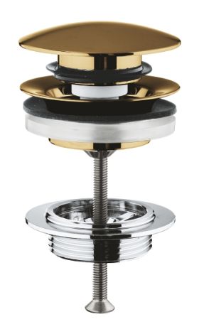 GROHE-Zawór umywalkowy odpływowy zamykany kolor brushed cool sunrise 65807GN0 65807GN0 od 