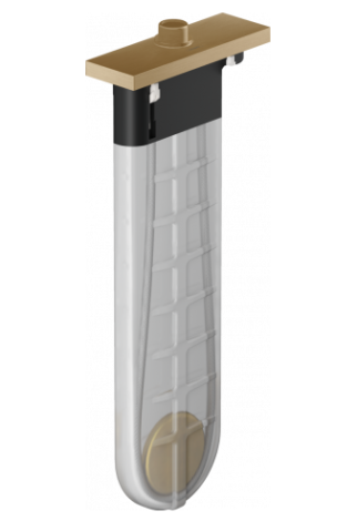 - HANSGROHE iBox Zestaw montażowy, brąz szczotkowany 28010140 - 28010140 - Łazienki Szydłowski