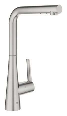 - GROHE-Zedra bateria kuchenna kolor stal nierdzewna 32553DC2 - 32553DC2 - Łazienki Szydłowski