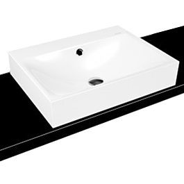  - KALDEWEI Silenio Umywalka nablatowa z przelewem 60x46 cm, biała 904106013001 - 904106013001 - Łazienki Szydłowski
