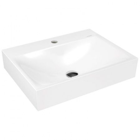  - KALDEWEI Silenio Umywalka nablatowa bez przelewu, 60 x 46 cm, biała 904106303001 - 904106303001 - Łazienki Szydłowski