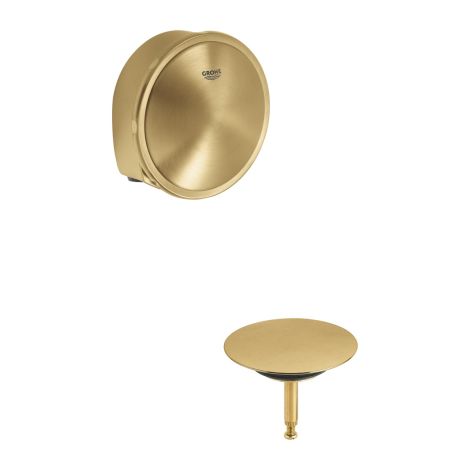 - GROHE-Talentofill zestaw napełniający, odpływowy i przelewowy do wanien brushed cool sunrise 19952GN0 - 19952GN0 - Łazienki Szydłowski
