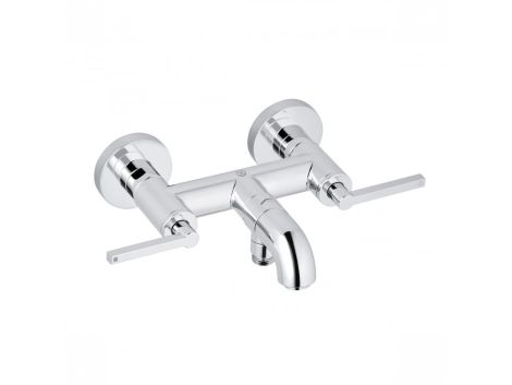  - KLUDI Nova Fonte Dwuotworowa bateria wannowo z pokrętłami, chrom 205400515 - 205400515 - Łazienki Szydłowski