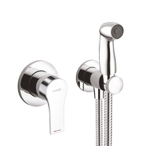 KLUDI ZENTA SL zestaw higieniczny - komplet chrom 489990565 489990565 od 