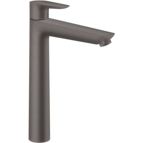 - HANSGROHE Talis E bateria umywalkowa Ecosmart czarny chrom szczotkowany 71717340 - 71717340 - Łazienki Szydłowski