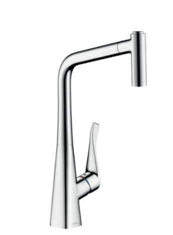  - HANSGROHE Metris bateria kuchenna chrom 73801000 - 73801000 sk - Łazienki Szydłowski
