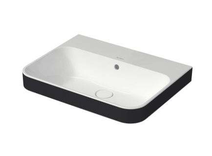 - DURAVIT Happy D.2 Plus umywalka stawiana 60x46 cm kolor wnętrza biały kolor zewnętrzny antracyt mat 2360606160 - 2360606160 - Łazienki Szydłowski