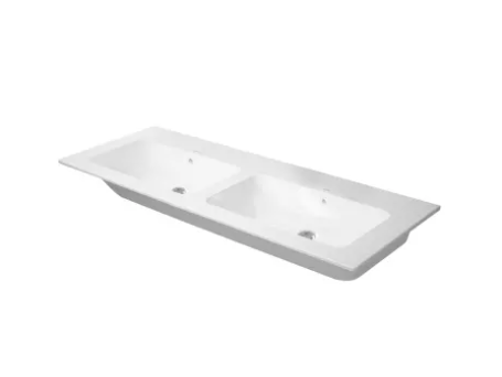 - DURAVIT Me by Starck umywalka meblowa podwójna 130x49 cm biały połysk 23361300601 - 23361300601 - Łazienki Szydłowski