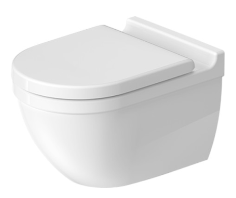 DURAVIT Starck 3 Rimless Miska toaletowa 36x54 cm wisząca biały połysk 2527092000 2527092000 od 