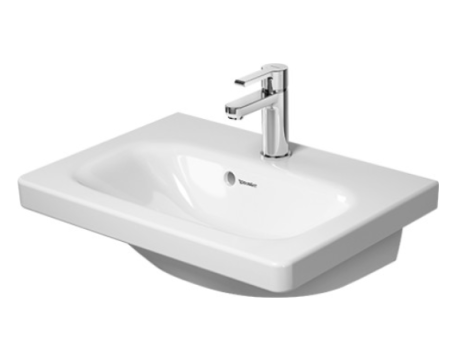 - DURAVIT DuraStyle Umywalka meblowa Compact 55x40 cm biały połysk z powłoką Wondergliss 23375500001 - 23375500001 - Łazienki Szydłowski