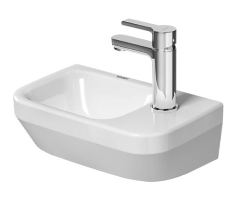 - DURAVIT DuraStyle Umywalka 36x17 cm biały połysk 0713360000 - 0713360000 - Łazienki Szydłowski
